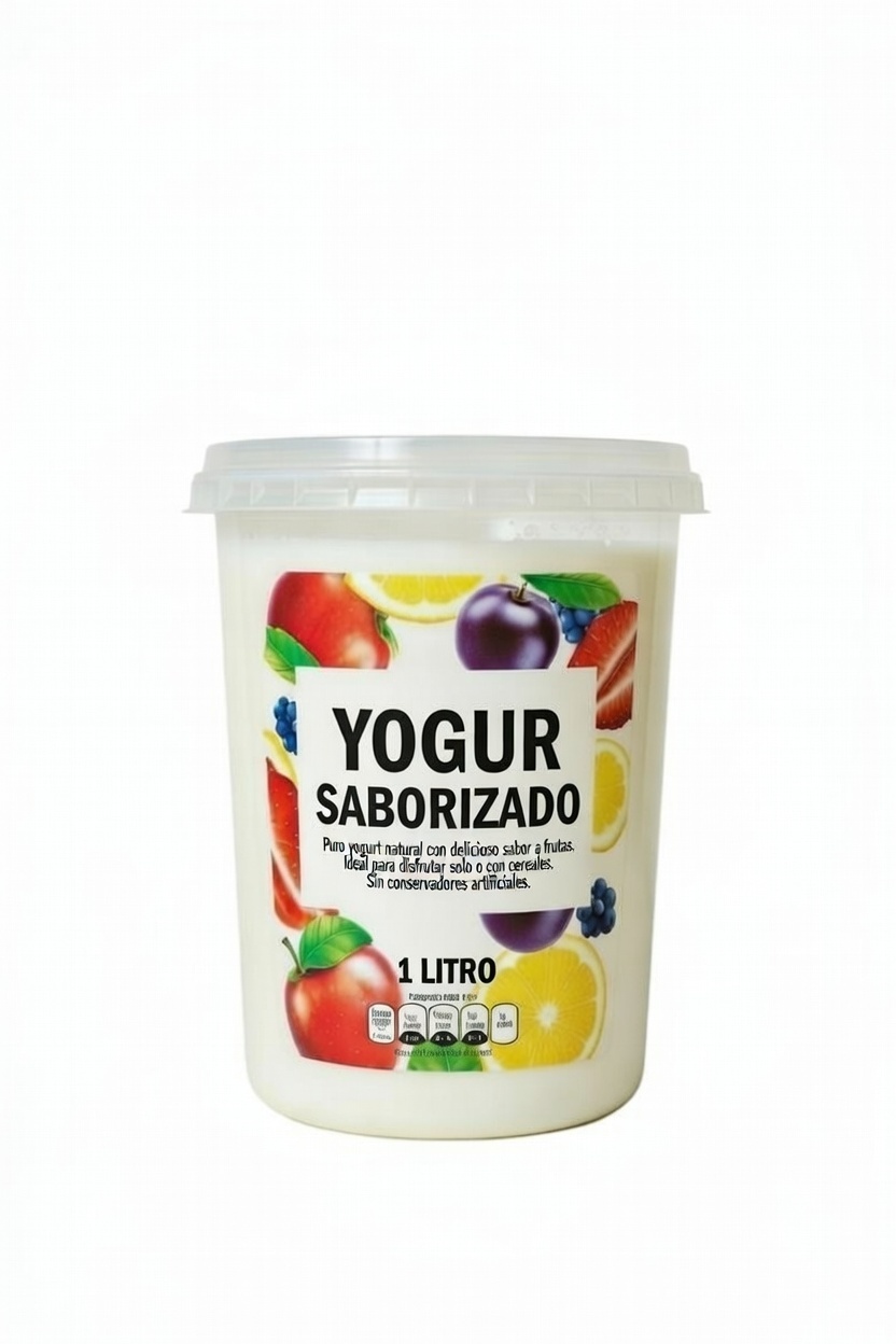 Yogurt Natural en Cubos de 4 lts
