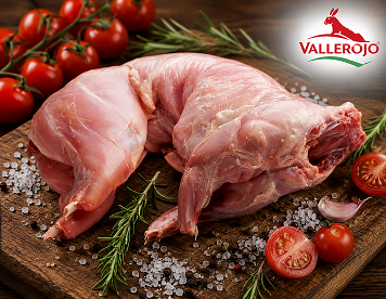 Conejo entero pieza 1,0 - 1,5 Kg