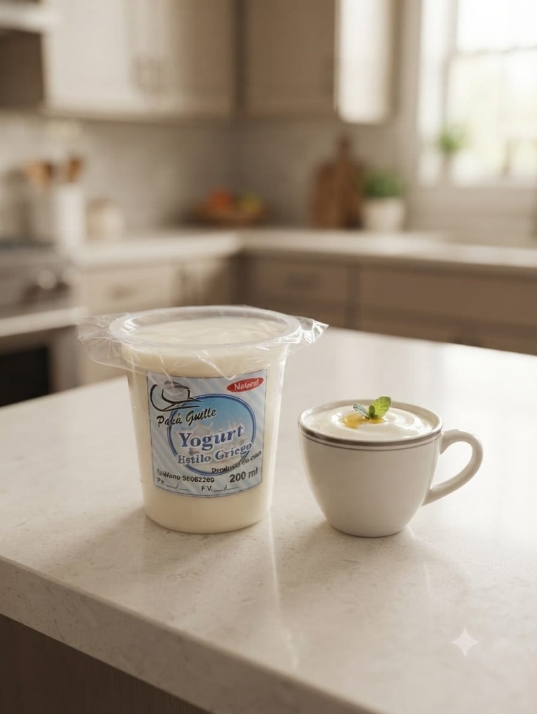 Yogurt Natural Estilo Griego 200ml (sin dulce)