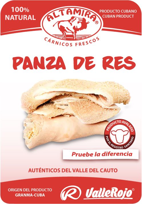 Panza de Res  paquete 0,5 - 1 Kg